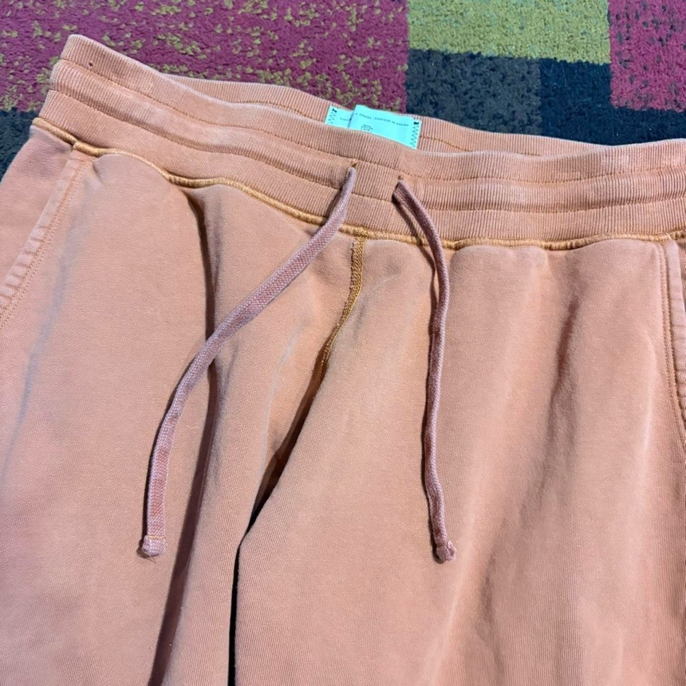 Reigning Champ Midweight Terry Sweatpants – Rust Orange - Picture 6 of 7